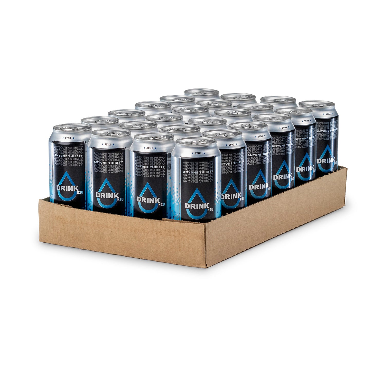 16 oz Canned Water – Case (24 Cans)