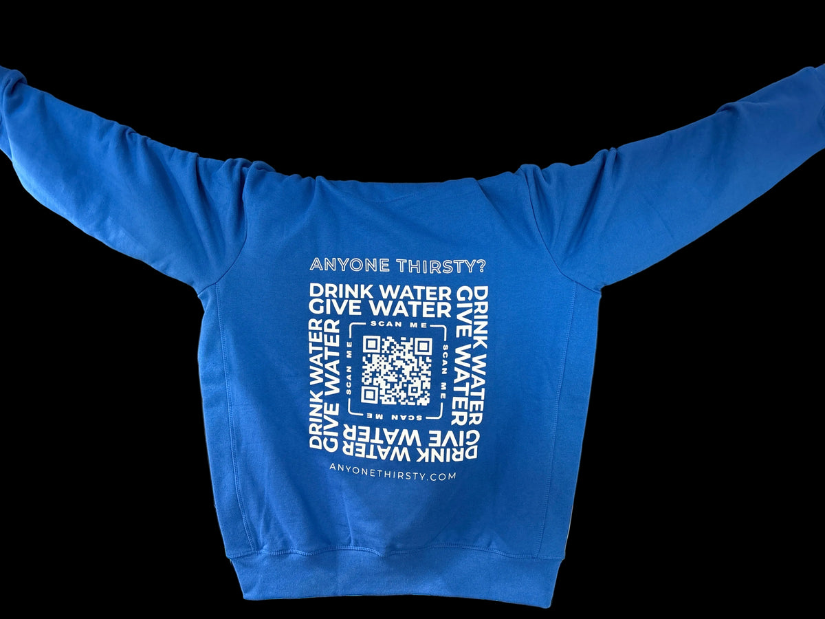 Drink H2o Hoody - QR code